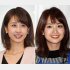 加藤綾子（左）と井上清華（Ｃ）日刊ゲンダイ