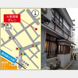 路地の奥に建つ渋い日本家屋（Ｃ）日刊ゲンダイ