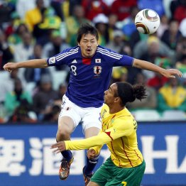 2010年南アW杯初戦・カメルーン戦で躍動した松井（Ｃ）日刊ゲンダイ