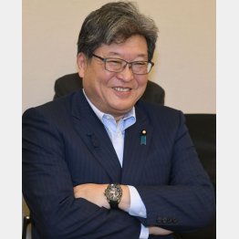 裏金議員張本人が自民党都連会長で都知事選にも暗躍（萩生田光一同会長＝14日）／（Ｃ）日刊ゲンダイ