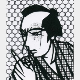 切り絵・小宮山逢邦