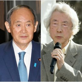 またあの時代へ逆戻り（左から菅前首相、小泉元首相）／（Ｃ）日刊ゲンダイ