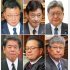 左上から、安倍派5人衆（松野博一前官房長官、西村康稔元経産相、萩生田光一元政調会長、高木毅元国対委員長、世耕弘成前参院幹事長）と下村博文元文科相（Ｃ）日刊ゲンダイ