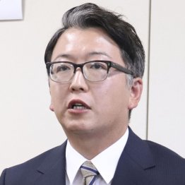 「野党系無所属」として出馬（中村勇太氏）／（Ｃ）共同通信社