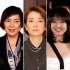 （左から）桃井かおり、岸本加世子、美保純（Ｃ）日刊ゲンダイ