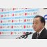 2024年衆院選投開票日。会見する立憲民主党の野田佳彦代表（Ｃ）日刊ゲンダイ