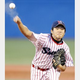 161キロを記録した2010年8月26日の投球（Ｃ）日刊ゲンダイ