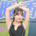 花咲楓香がDVD発売イベント「プールのシーンでの水着は、自分で切りました！」