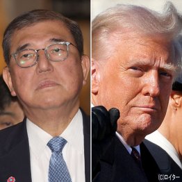 世界がトランプ暴挙に身構えるなか、訪米して何をどう交渉するのか。毅然と交渉できるのか(C)日刊ゲンダイ