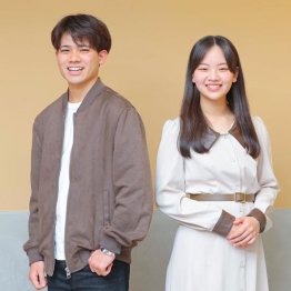 石原まさし(左)と東亜樹(C)日刊ゲンダイ