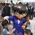 リニューアルオープンした鳥取空港で...（Ｃ）共同通信社