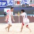 W杯初ゴールを決めたFW鈴木。右はFW江黒　（C）Ｃhikako SHINOHARA