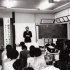 長野県で健康づくり運動を行う41歳時の筆者（本人提供）